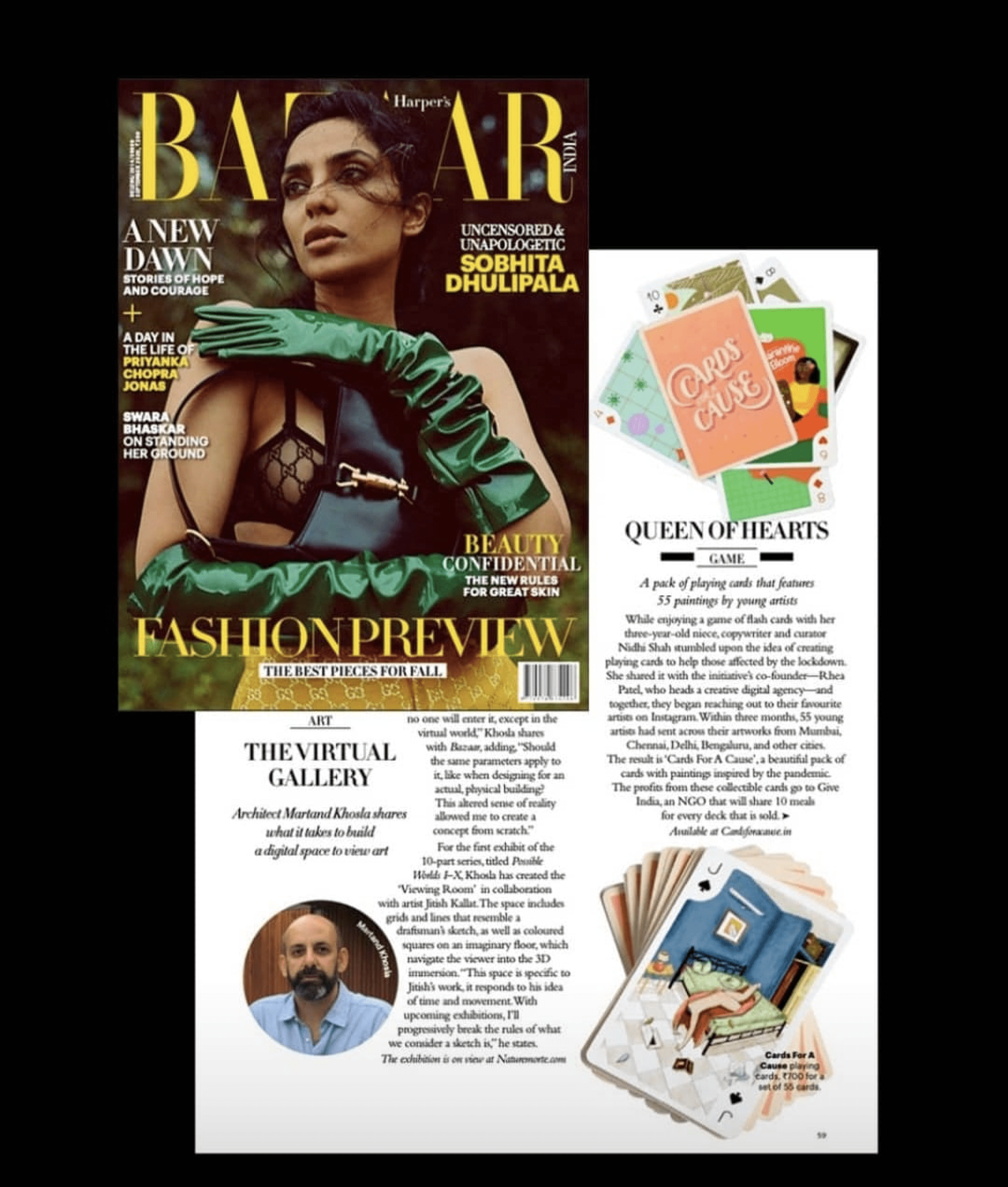 Cards for a Cause featured in Harper's Bazaar